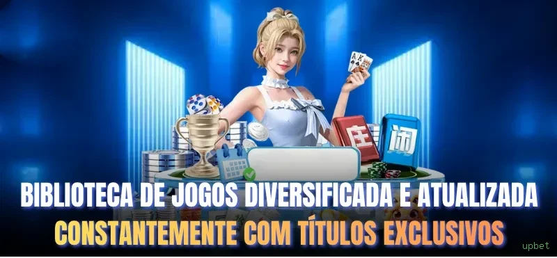 Imagem promocional da experiência de game da upbet
